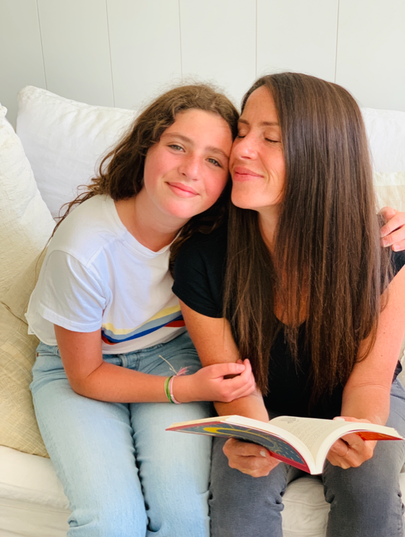 Soleil Moon Frye and her daughter