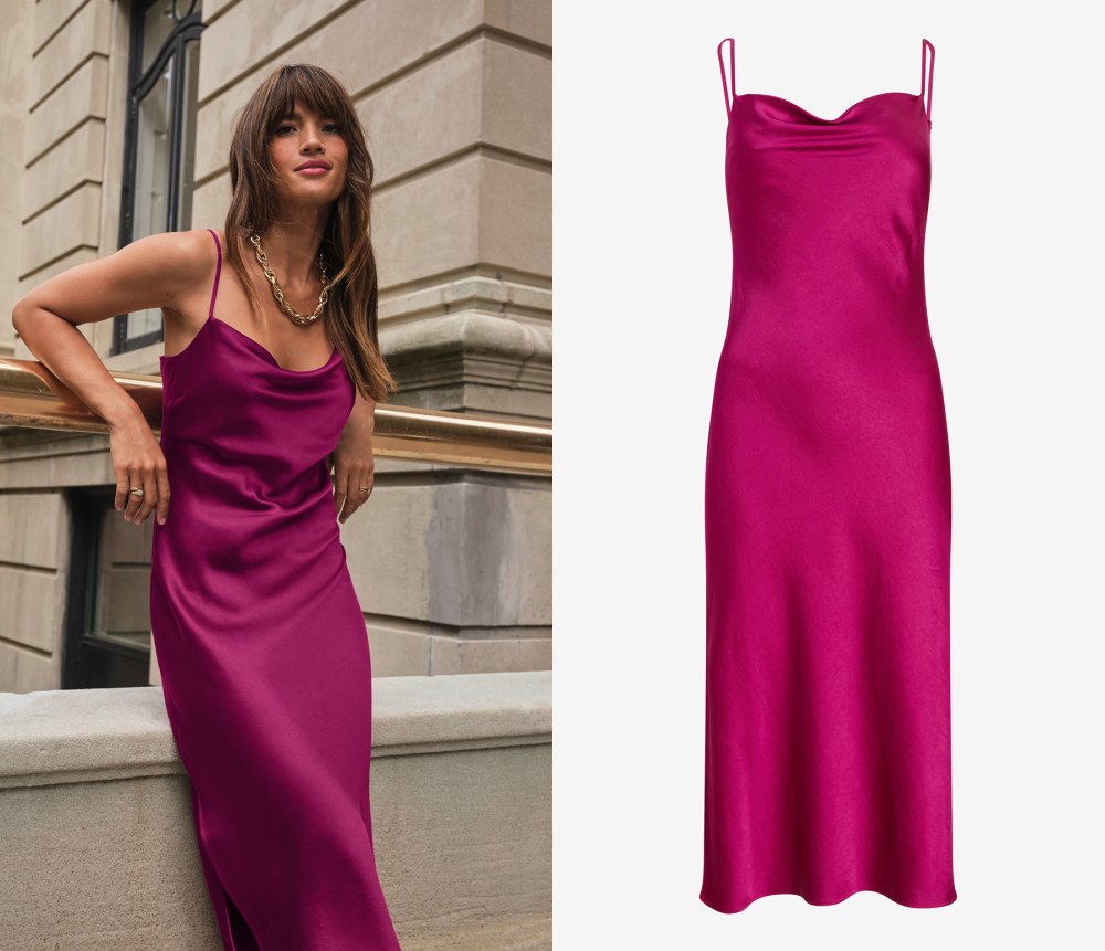 Silk Slip Dress from Express