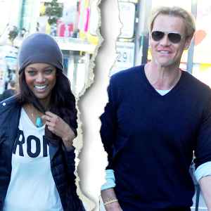 Tyra Banks and Erik Asla