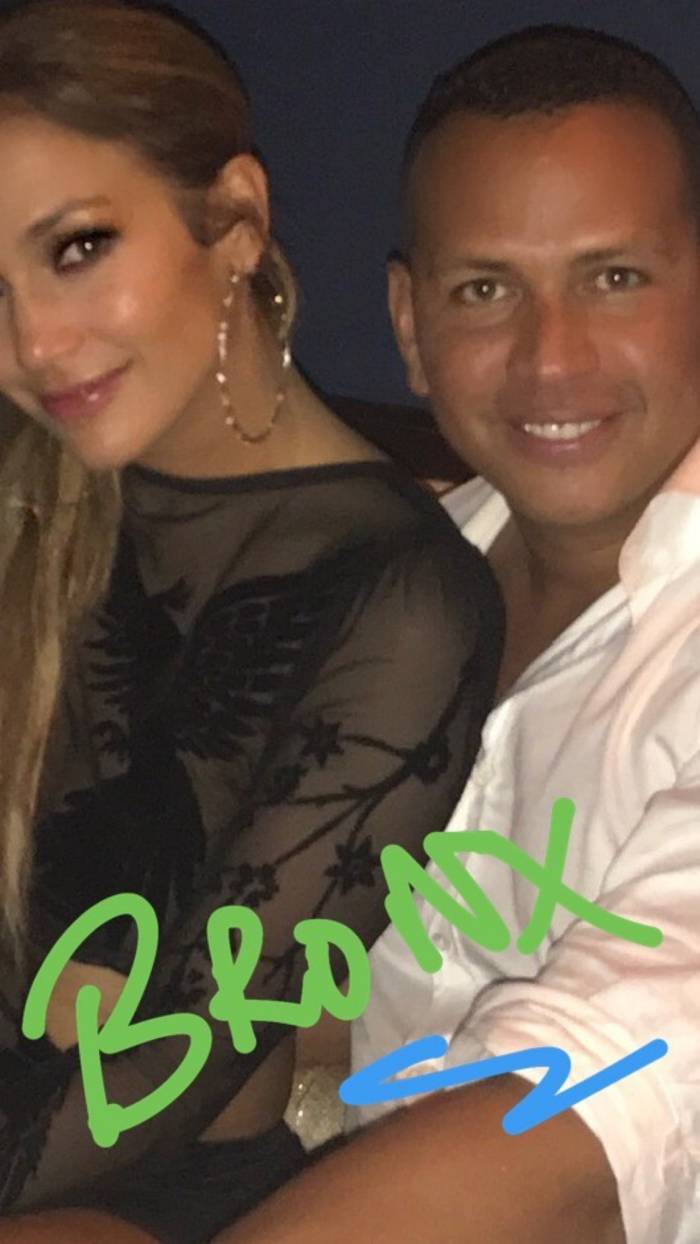 Alex Rodriguez and Jennifer Lopez