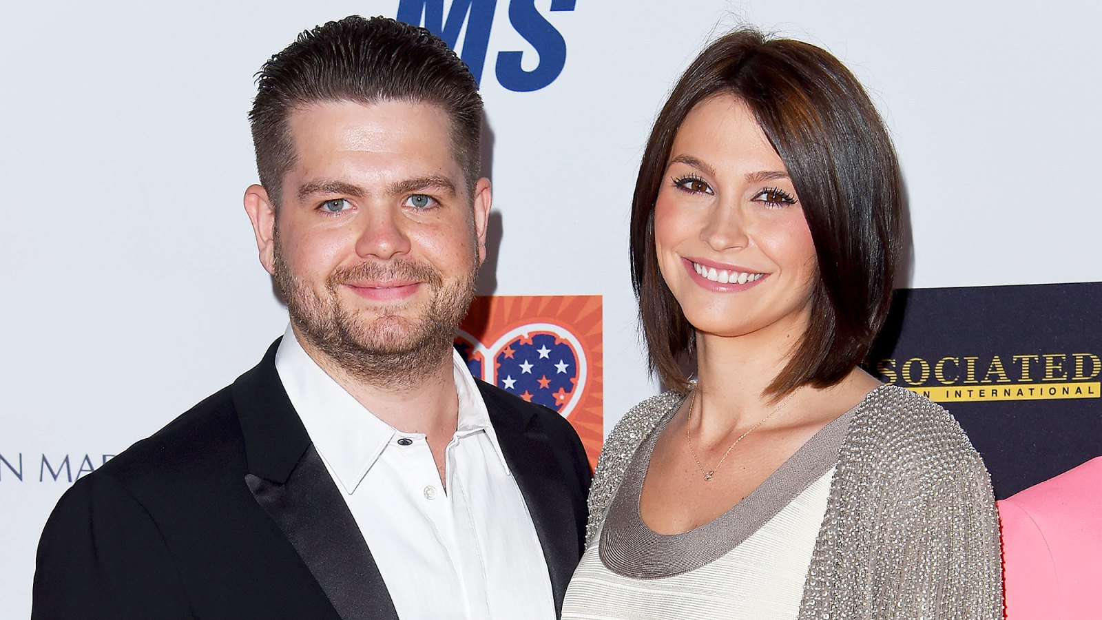 Jack Osbourne and wife Lisa arrive at the 22nd Annual Race To Erase MS at the Hyatt Regency Century Plaza on April 24, 2015.