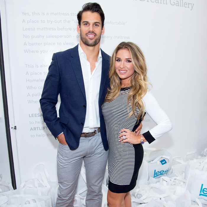 Eric Decker and Jessie James Decker attends The Leesa Dream Home on April 27, 2016 in New York City.