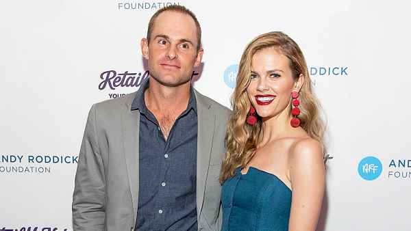 Andy Roddick and Brooklyn Decker attend the 11th Annual Andy Roddick Foundation Gala at ACL Live on November 18, 2016 in Austin, Texas.