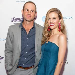 Andy Roddick and Brooklyn Decker attend the 11th Annual Andy Roddick Foundation Gala at ACL Live on November 18, 2016 in Austin, Texas.