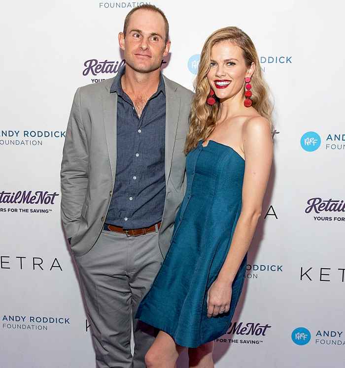 Andy Roddick and Brooklyn Decker attend the 11th Annual Andy Roddick Foundation Gala at ACL Live on November 18, 2016 in Austin, Texas.