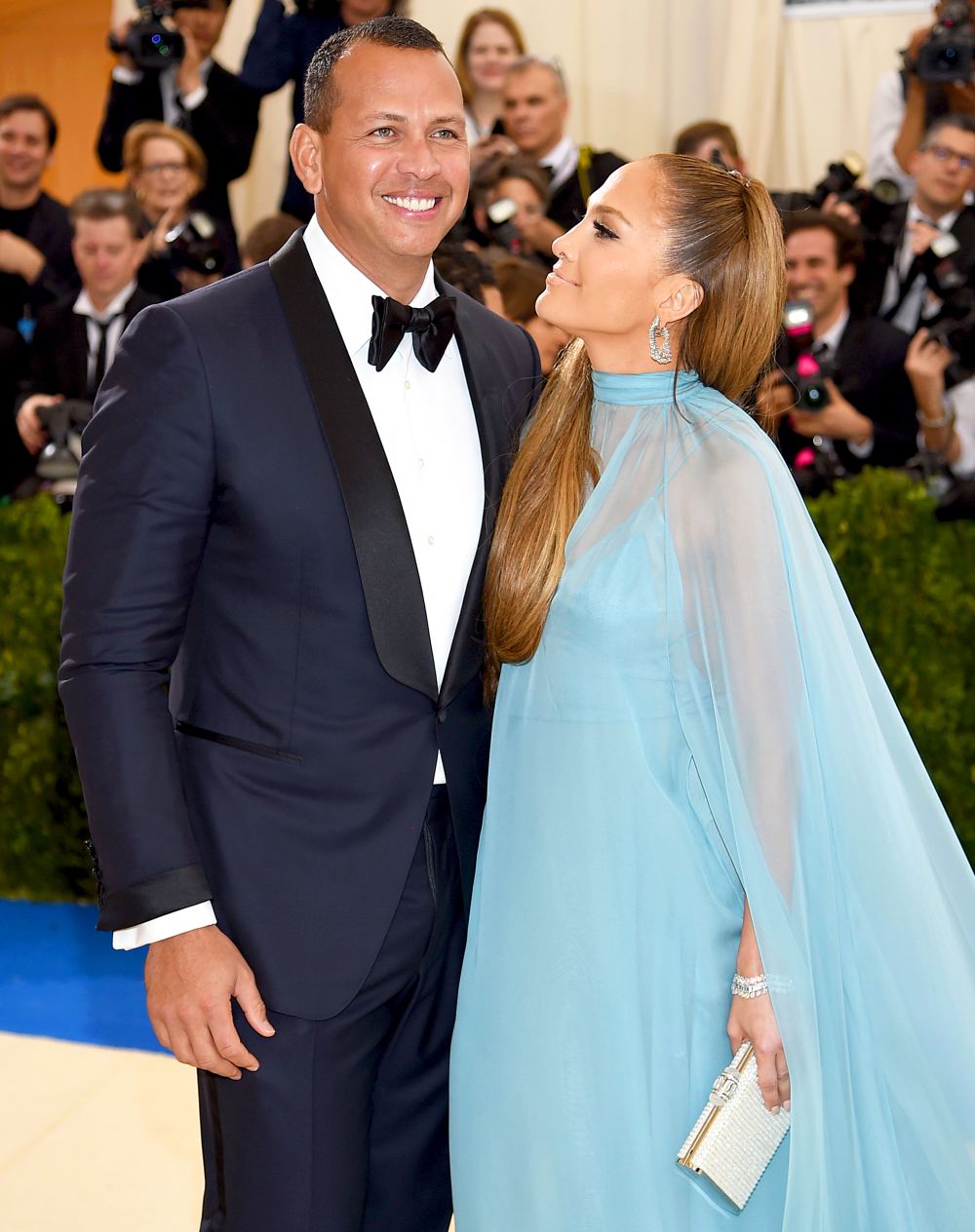 Alex Rodriguez and Jennifer Lopez attend the 'Rei Kawakubo/Comme des Garcons: Art Of The In-Between' Costume Institute Gala at Metropolitan Museum of Art on May 1, 2017 in New York City.