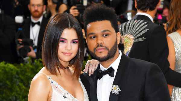Selena Gomez and The Weeknd attend "Rei Kawakubo/Comme des Garcons: Art Of The In-Between" Costume Institute Gala at Metropolitan Museum of Art on May 1, 2017 in New York City.