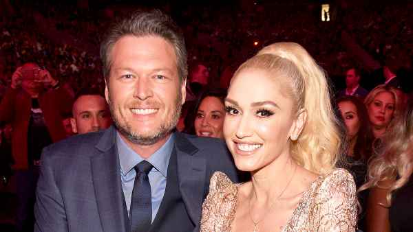 Blake Shelton and Gwen Stefani attend the 2017 Billboard Music Awards at T-Mobile Arena on May 21, 2017 in Las Vegas, Nevada.