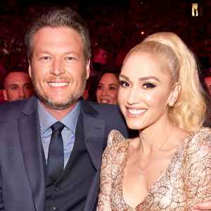 Blake Shelton and Gwen Stefani attend the 2017 Billboard Music Awards at T-Mobile Arena on May 21, 2017 in Las Vegas, Nevada.