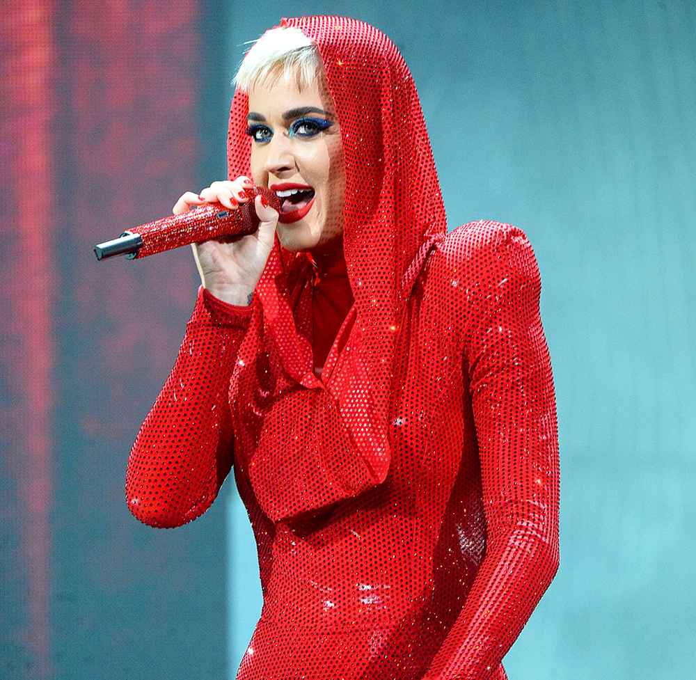 Katy Perry performs onstage during her "Witness: The Tour" at Bell Centre on September 19, 2017 in Montreal, Canada.