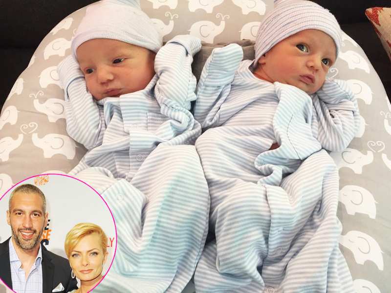 Jaime Pressly Hamzi Hijazi babies twins Leo Lenon