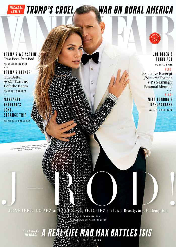 Jennifer Lopez Alex Rodriguez Vanity Fair Cover