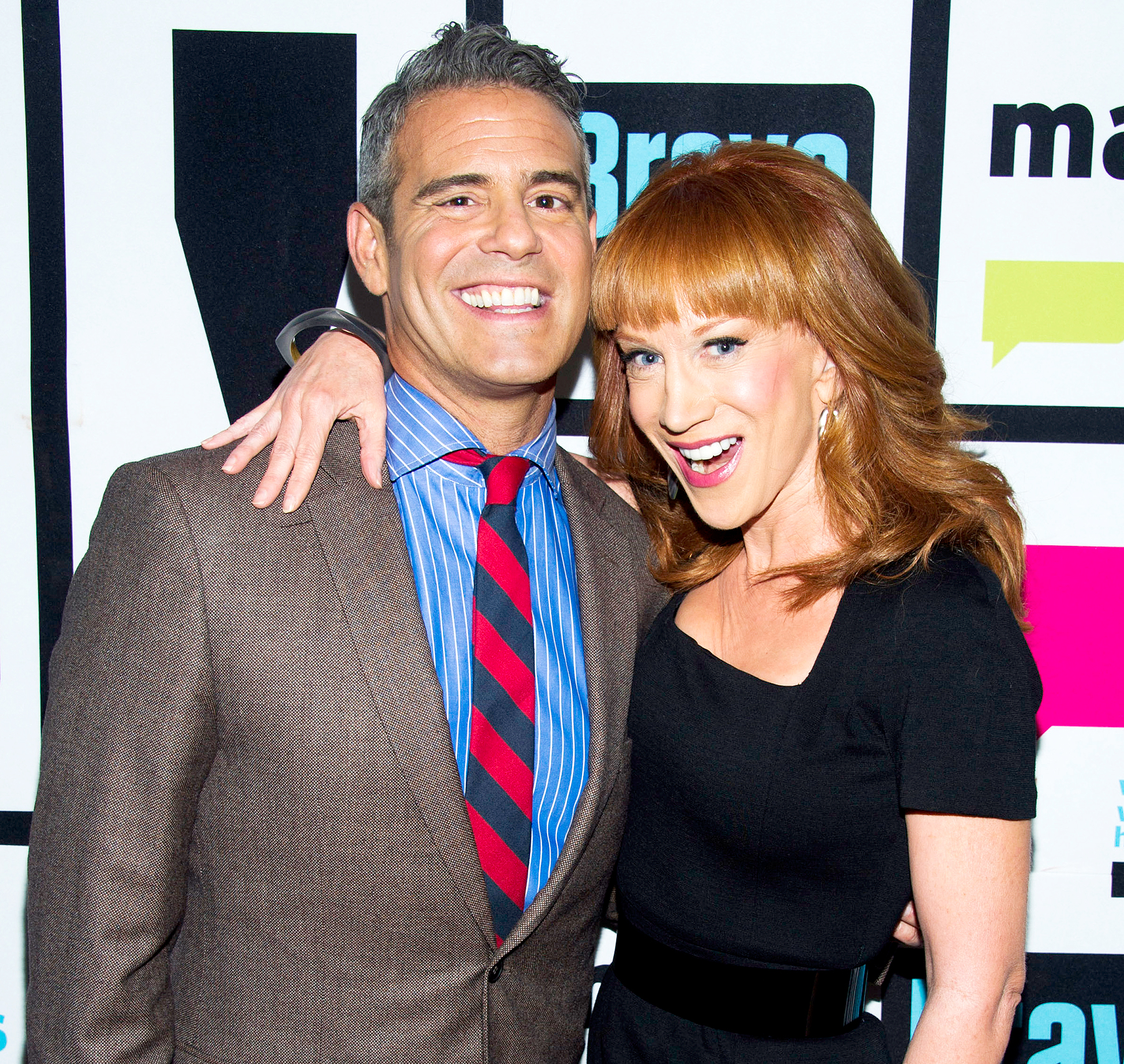 Andy Cohen and Kathy Griffin feud