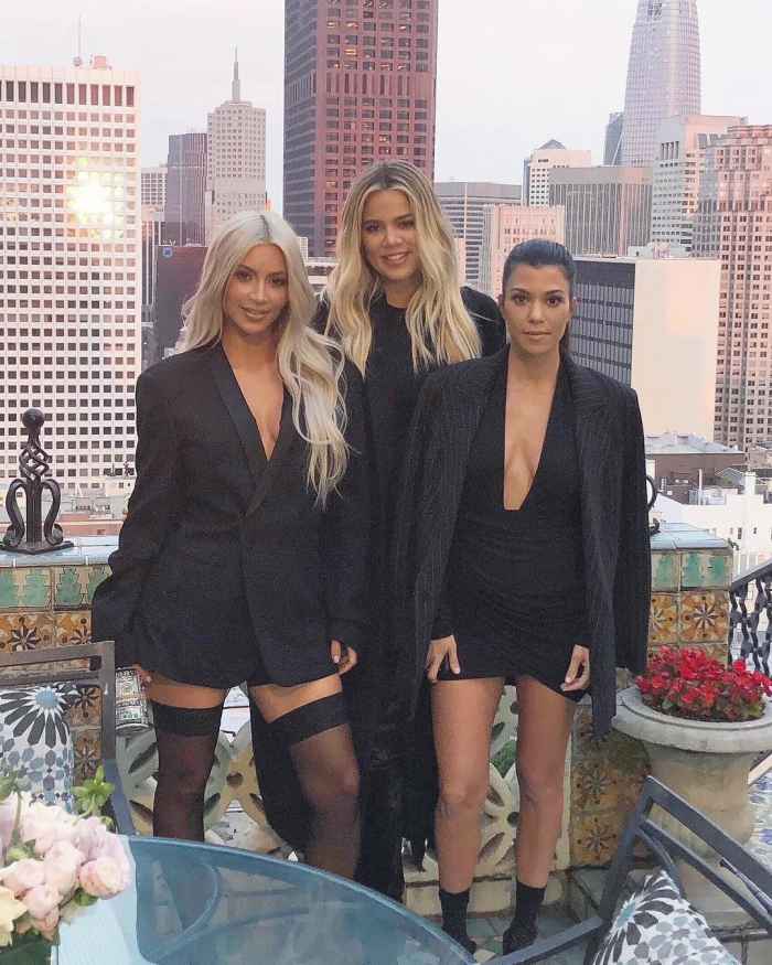Kim Kardashian West, Khloe Kardashian, Kourtney Kardashian