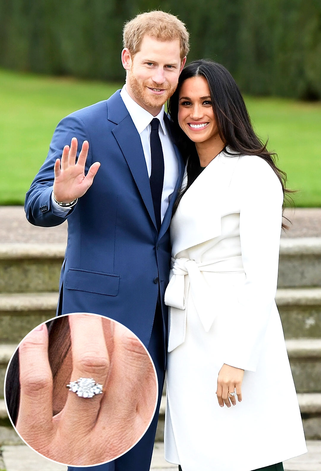 Meghan Markle Engagement Ring Change, Redesign: Photos