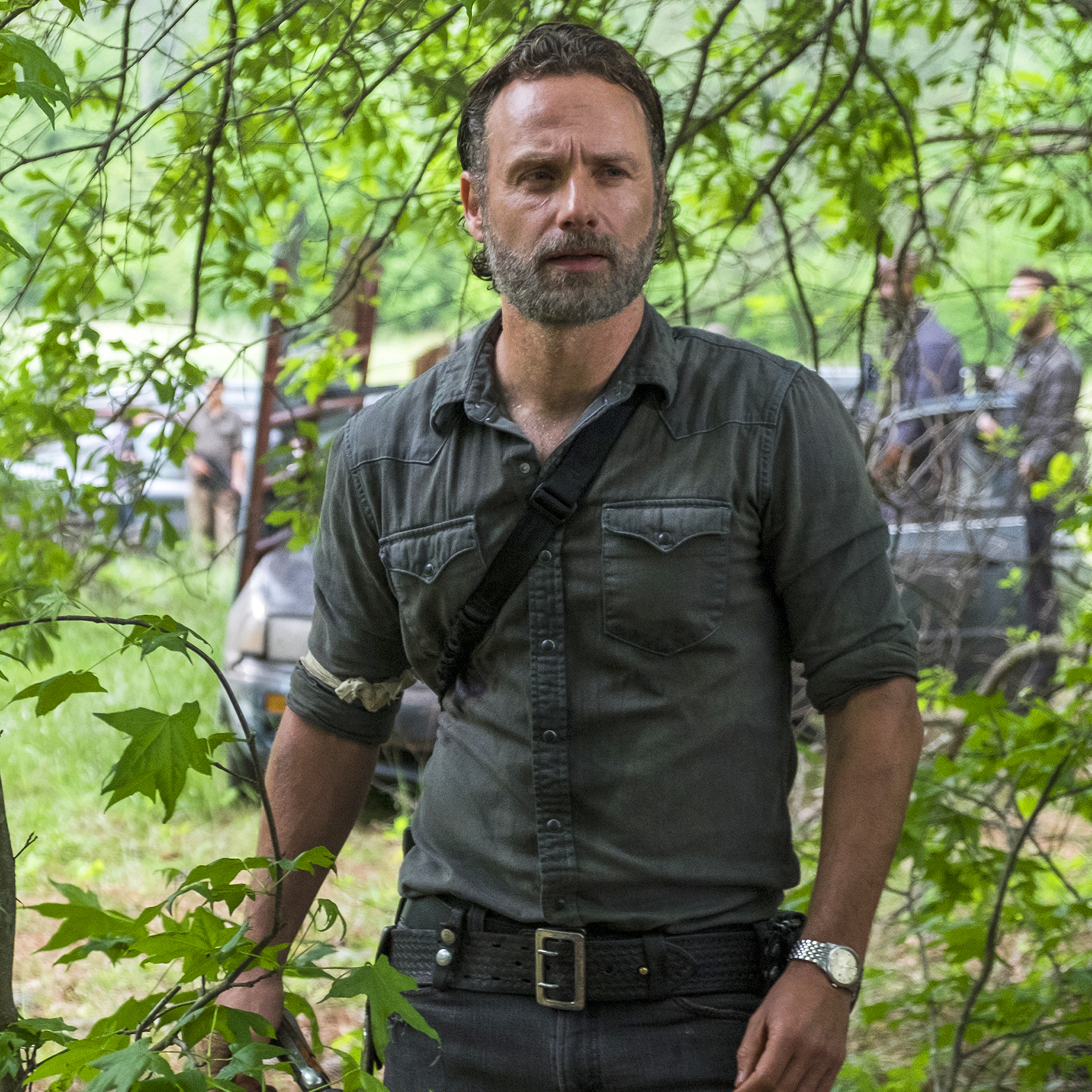 Andrew Lincoln as Rick Grimes, The Walking Dead Season 8.