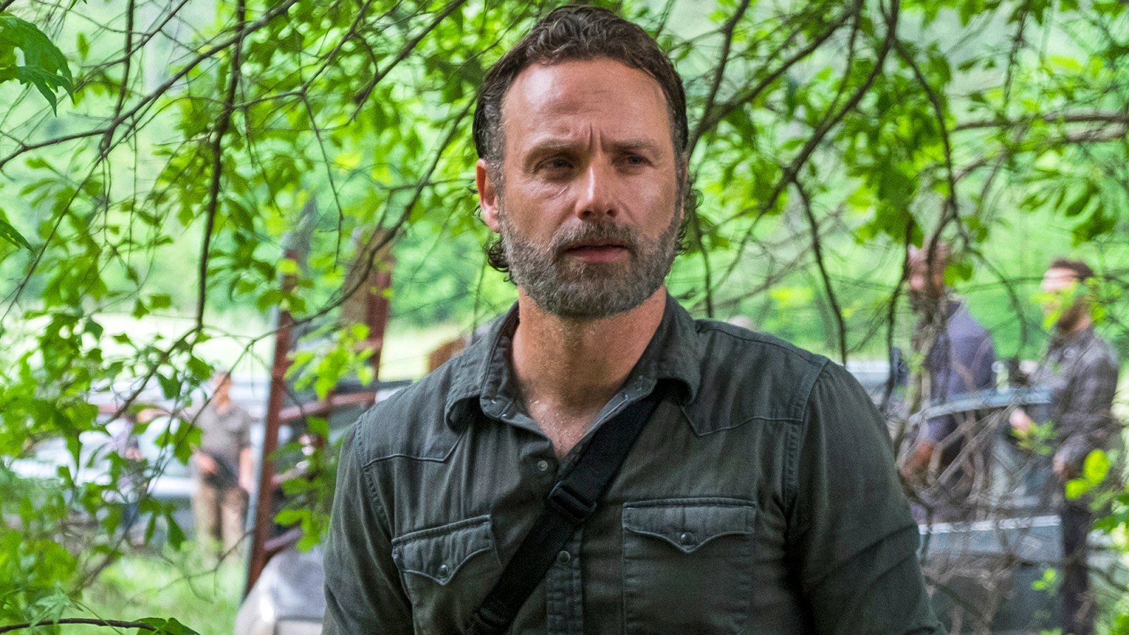 Andrew Lincoln as Rick Grimes, The Walking Dead Season 8.