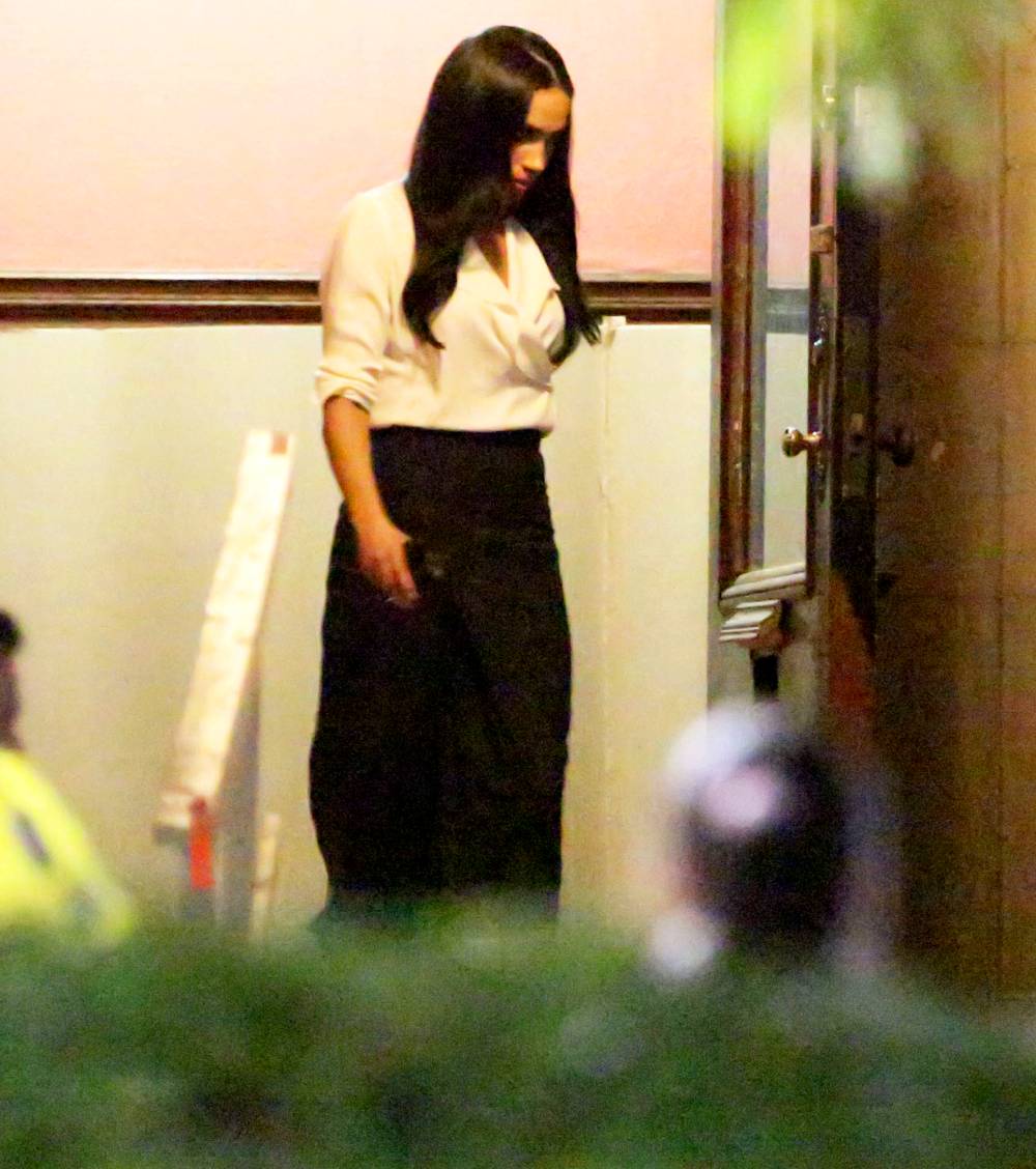 Meghan Markle filming 'Suits&rsquo; on October 18, 2017 in Toronto.
