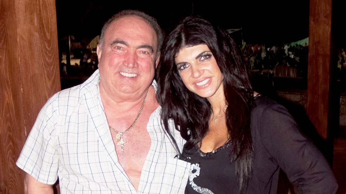 Teresa Giudice and Giacinto Gorga at the Majestic Resort on March 3, 2013 in Punta Cana, Dominican Republic.
