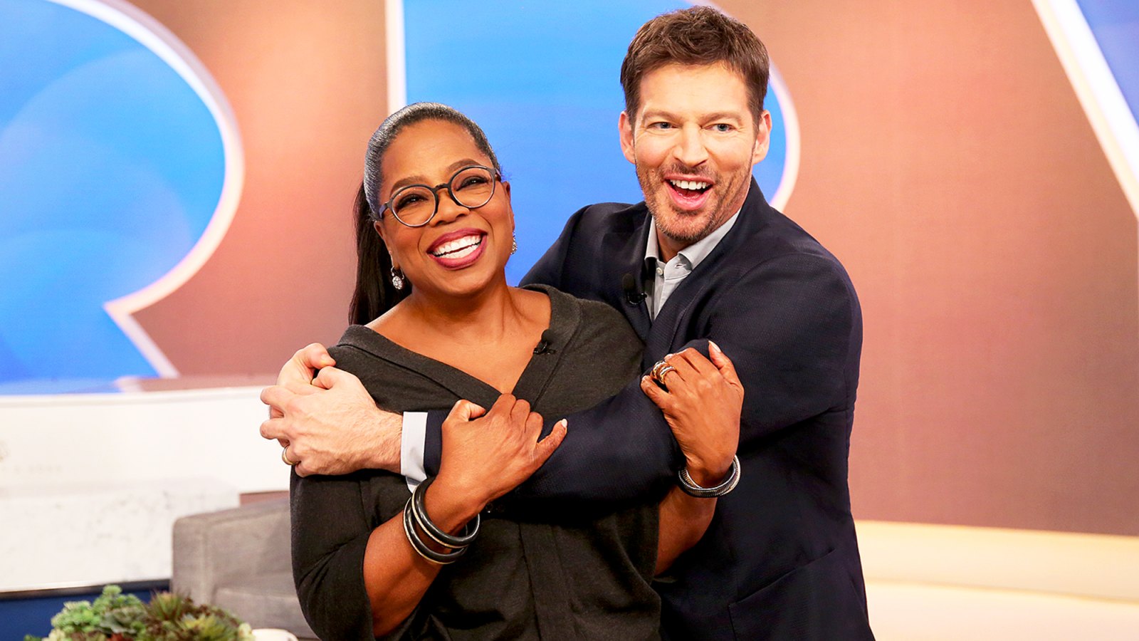 Oprah Winfrey and Harry Connick Jr. on Harry
