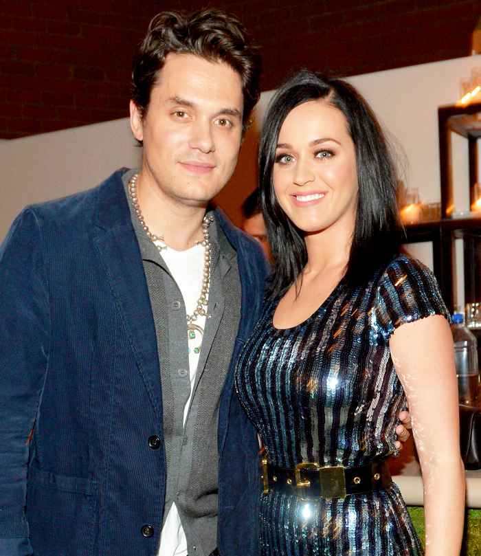 John Mayer and Katy Perry attend Hollywood Stands Up To Cancer Event with contributors American Cancer Society and Bristol Myers Squibb on January 28, 2014 in Culver City, California.
