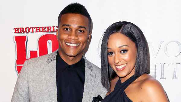 Cory Hardrict and Tia Mowry attend the premiere of "Brotherly Love" at SilverScreen Theater in West Hollywood, California.