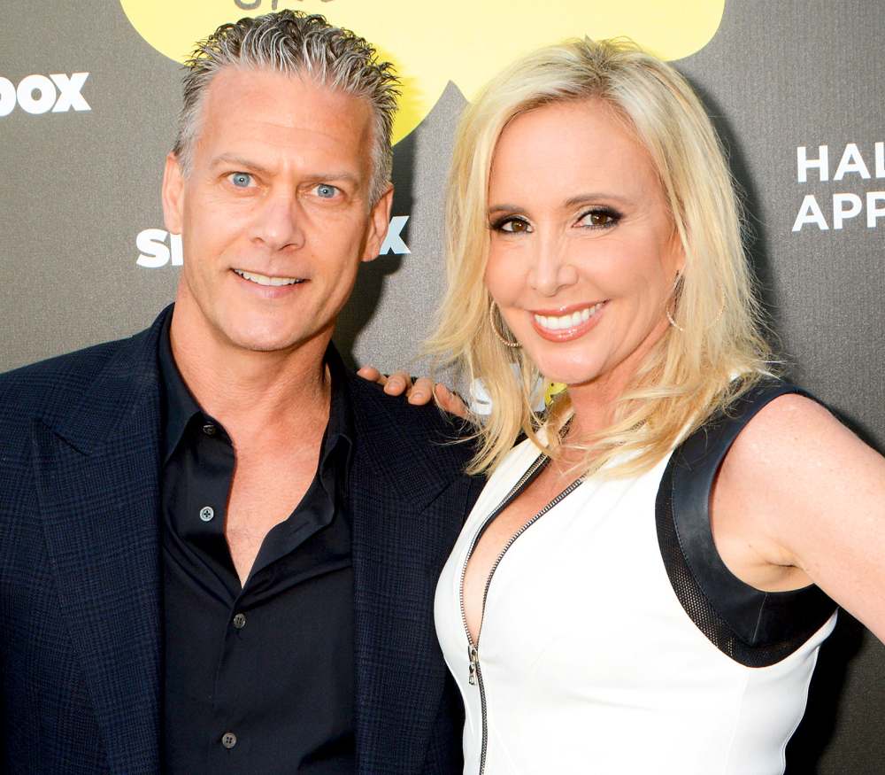 David and Shannon Beador attend the Hallmark Shoebox 29th Birthday Celebration at The Improv Comedy Club in Hollywood, California.