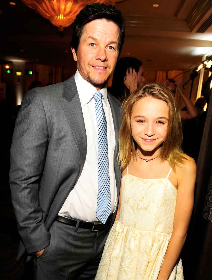 Mark Wahlberg and his daughter Ella attend the Operation Smile's 2015 Smile Gala in Beverly Hills, California.
