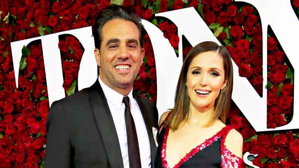 Bobby Cannavale and Rose Byrne attend the 70th Annual Tony Awards at The Beacon Theatre in New York City.