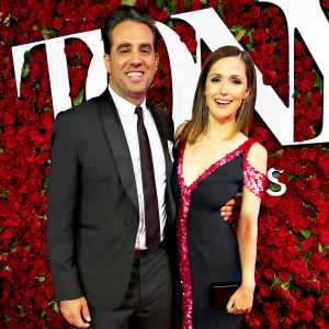 Bobby Cannavale and Rose Byrne attend the 70th Annual Tony Awards at The Beacon Theatre in New York City.