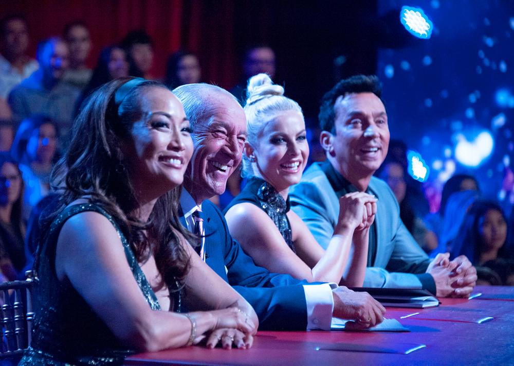 ‘Dancing With The Stars’ judges Carrie Ann Inaba, Len Goodman, Julianne Hough and Bruno Tonioli