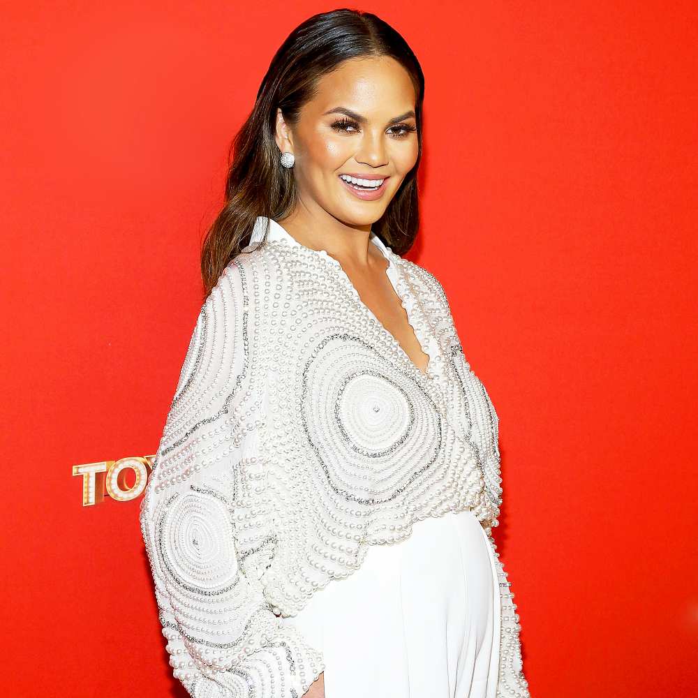 Chrissy Teigen attends Target's Toycracker Premiere event at Spring Studios in New York City.