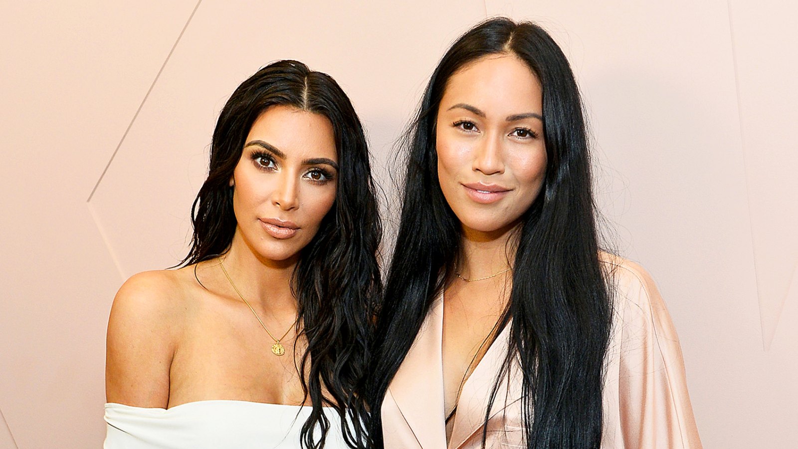 Kim Kardashian and Stephanie Sheppard celebrate The Launch Of KKW Beauty on June 20, 2017 in Los Angeles, California.