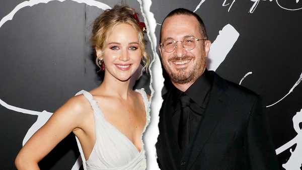 Jennifer Lawrence and Darren Aronofsky attend the premiere of "mother!" at Radio City Music Hall on September 13, 2017 in New York City.