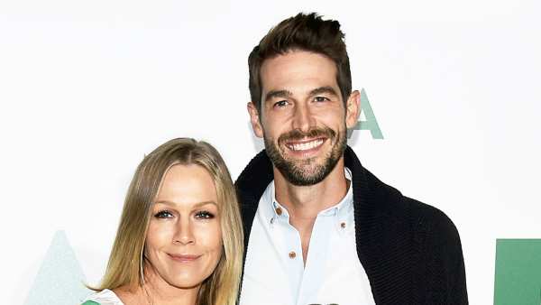 Jennie Garth, Dave Abrams and Fiona Eve Facinelli arrive at the premiere of National Geographic Documentary Films' "Jane" in Hollywood, California.