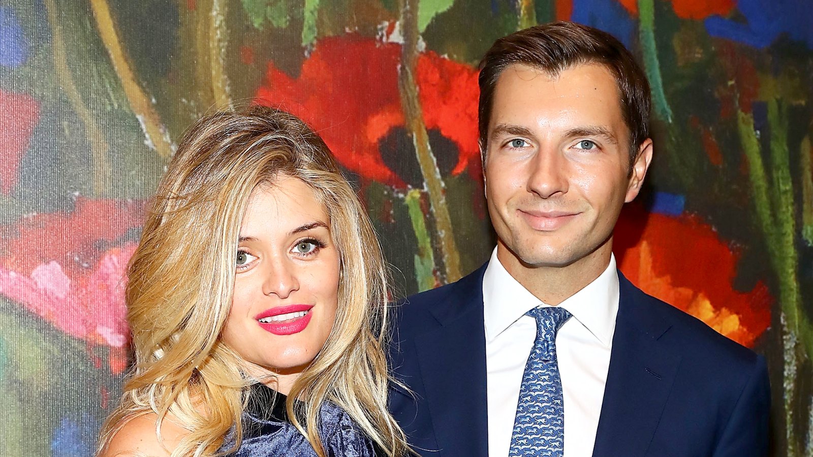 Daphne Oz and John Jovanovic attend 2017 'Take Home A Nude' art party and auction at Sotheby's in New York City.