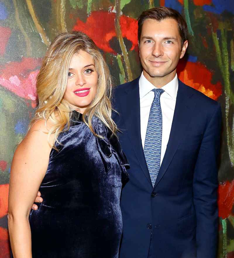 Daphne Oz and John Jovanovic attend 2017 'Take Home A Nude' art party and auction at Sotheby's in New York City.