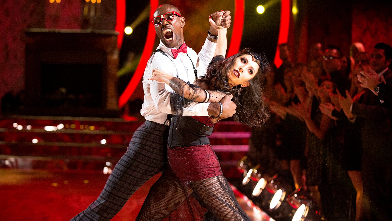 Cheryl Burke and Terrell Owens performing on ‘Dancing With The Stars’