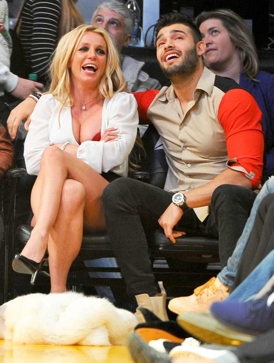 Britney Spears and Sam Asghari