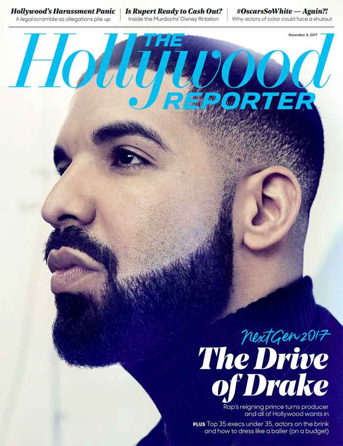 Drake The Hollywood Reporter Cover