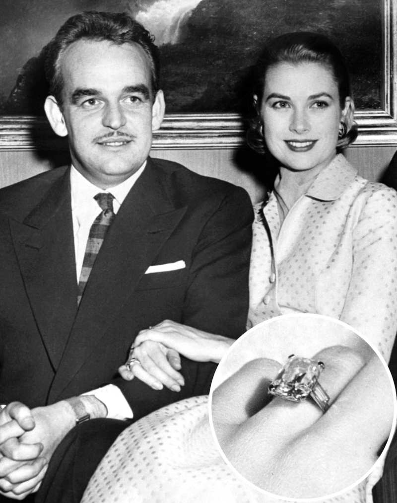 Prince Rainier III of Monaco and Grace Kelly