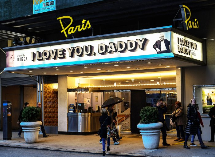 I Love You, Daddy premiere cancelled
