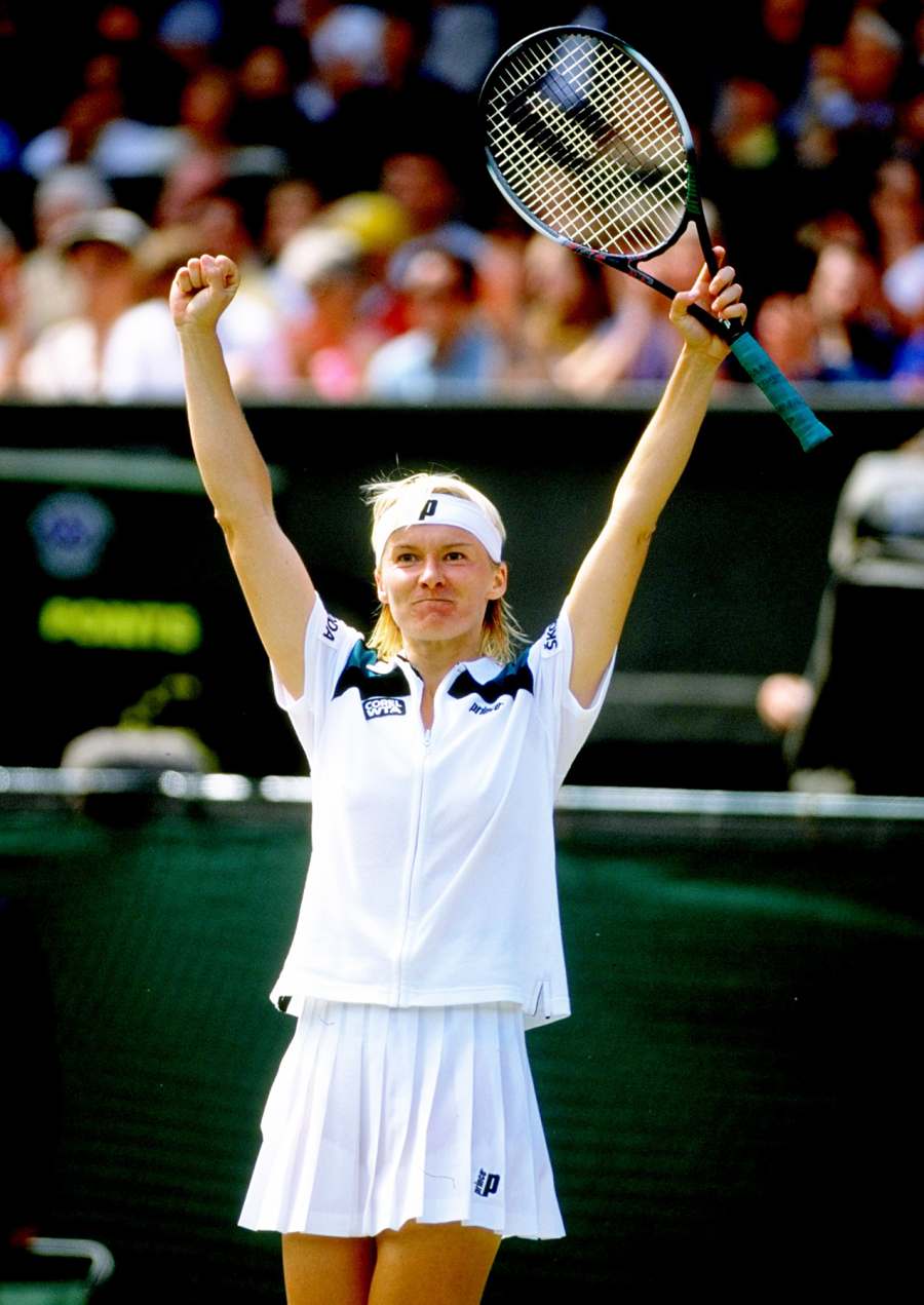 Jana Novotna Wimbledon win
