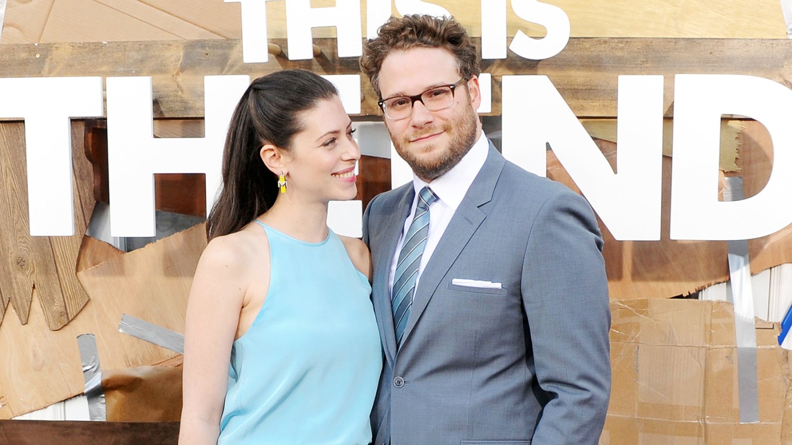 Seth Rogen Lauren Miller pimple cream