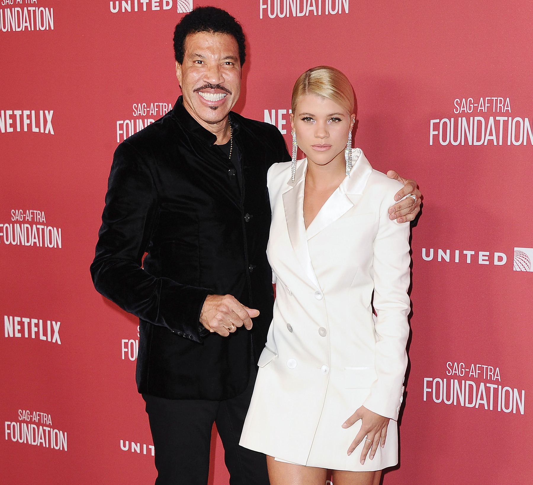 Lionel Richie Sofia Richie SAG-AFTRA Foundation Patron of the Artists Awards