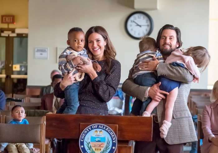 Mandy Moore and Milo Ventimiglia as Rebecca and Jack on ‘This Is Us’