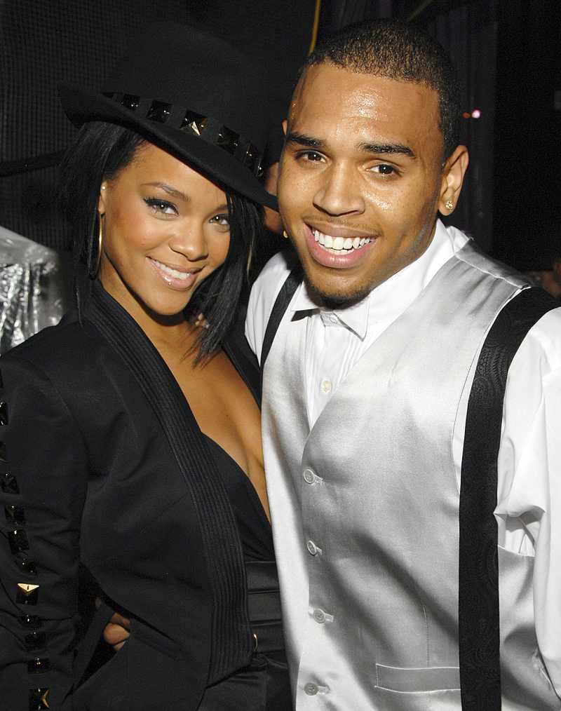 Rihanna Chris Brown 2007 MTV Video Music Awards