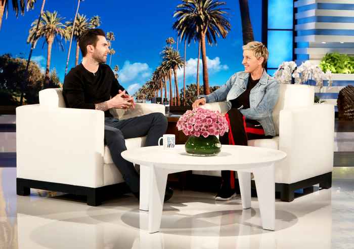 Adam Levine on ‘Ellen DeGeneres Show’
