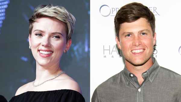 Scarlett Johansson Colin Jost