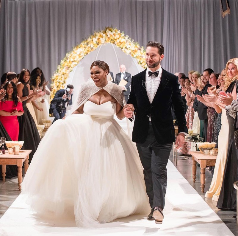 Serena Williams and Alexis Ohanian married in a lavish wedding in New Orleans